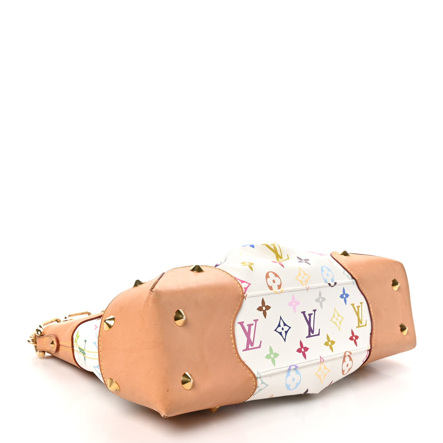 Monogram Multicolor Judy MM White