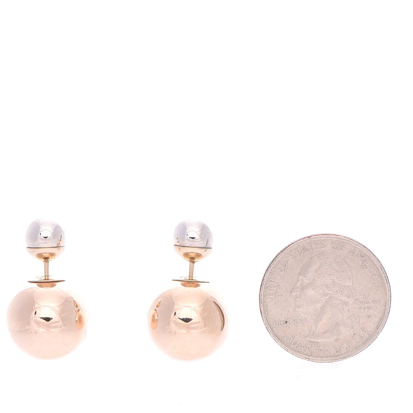Mise En Dior Tribal Earrings Gold Silver