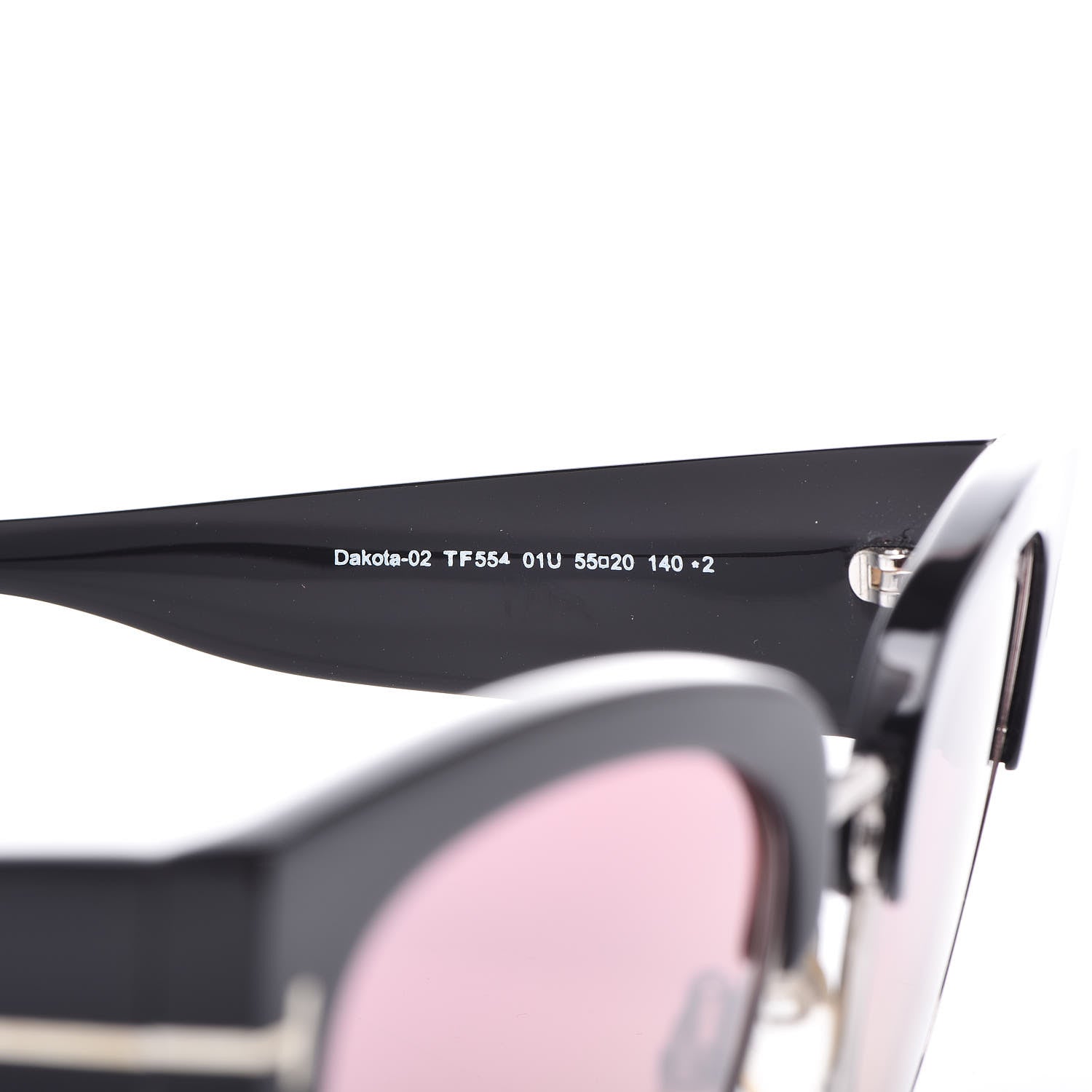 Tom Ford Dakota Sunglasses TF554 Black Pink 5 of 7