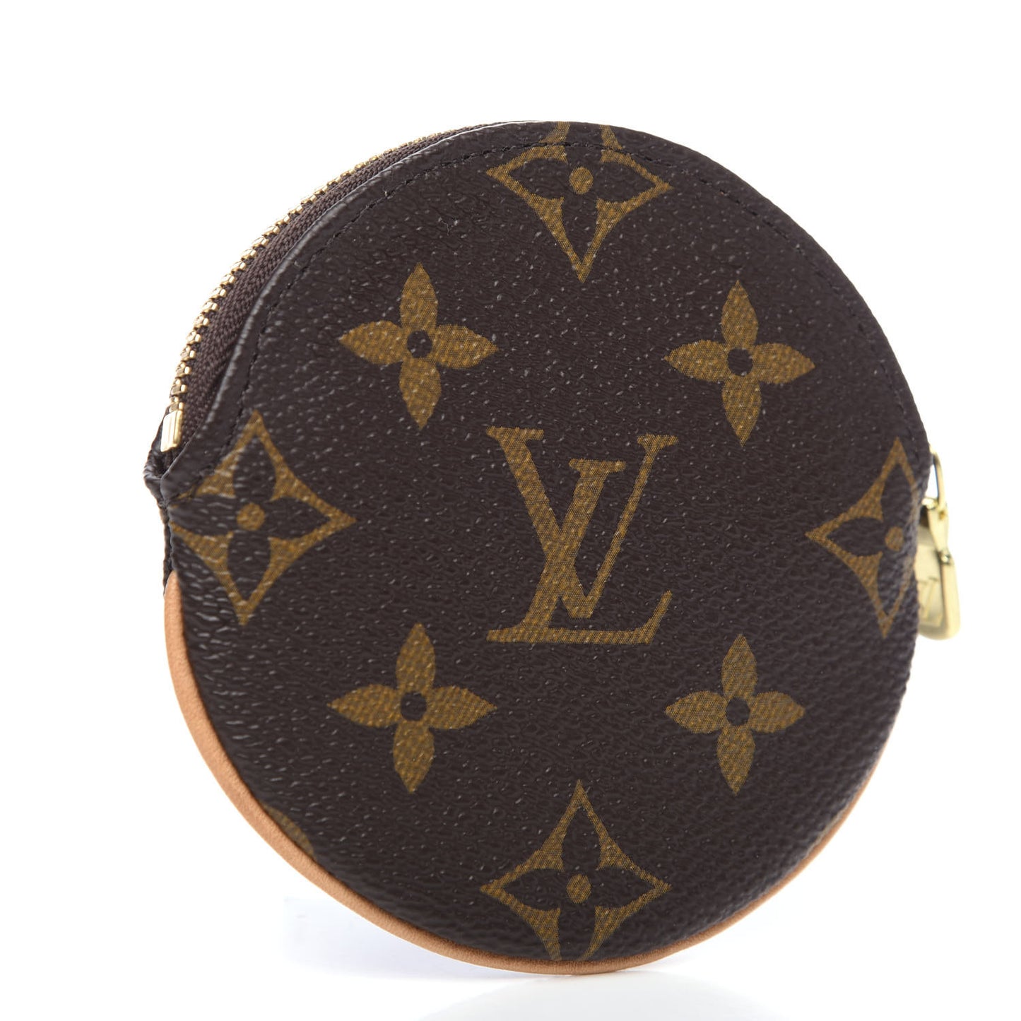 Monogram Round Coin Purse