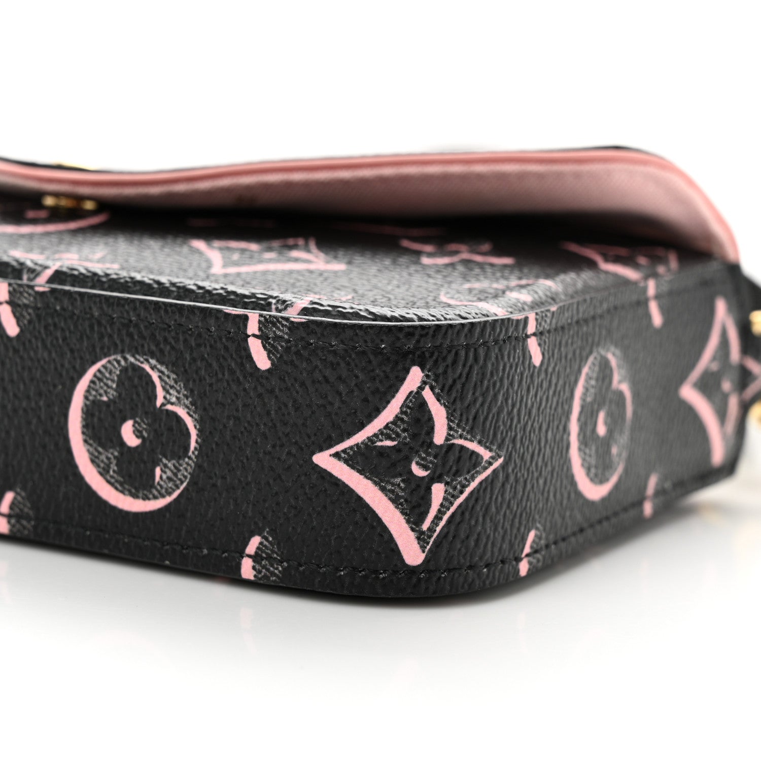 Louis Vuitton LOUIS VUITTON Monogram Fall For You Felicie Strap & Go Black 9 of 10