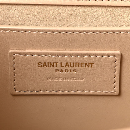 Saint Laurent Smooth Calfskin Medium Classic Monogram Kate Tassel Satchel Nude Powder 6 of 9