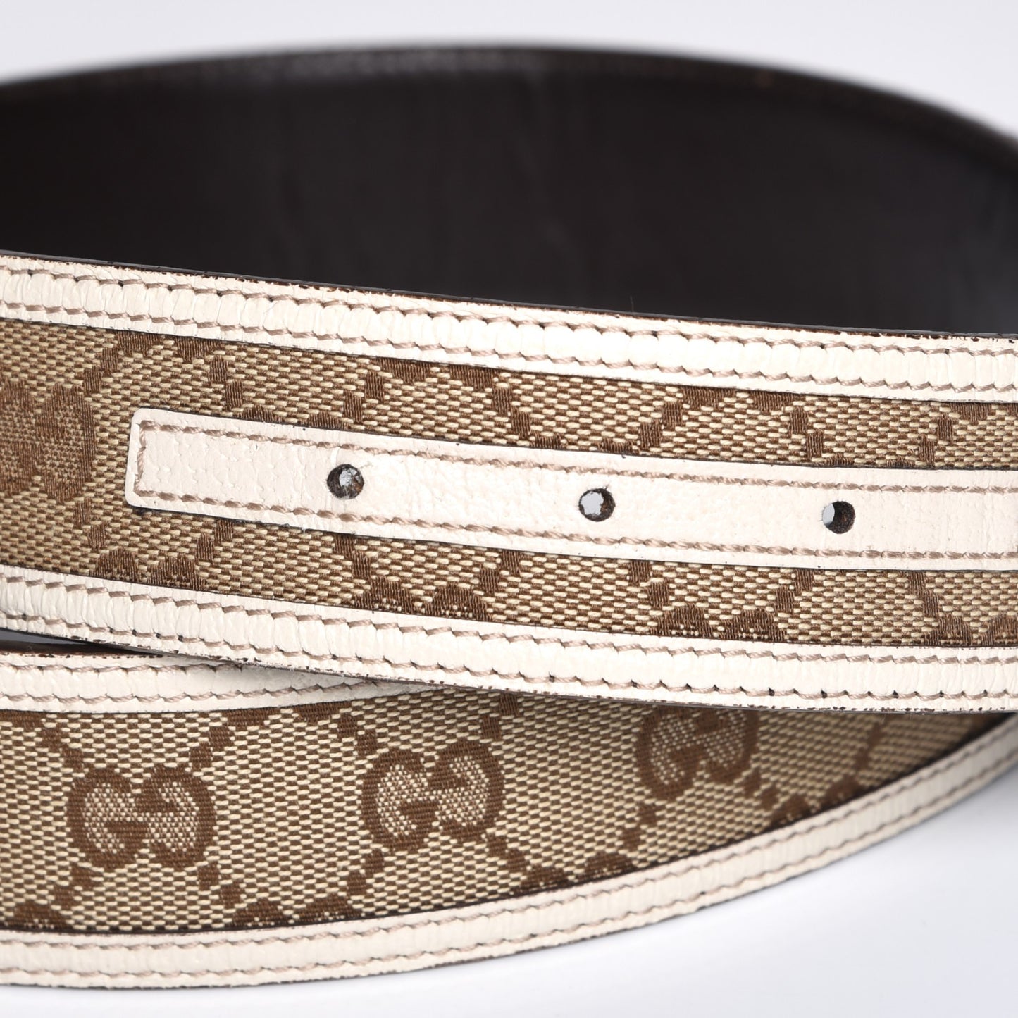 Monogram Interlocking G Belt 90 36 Off White