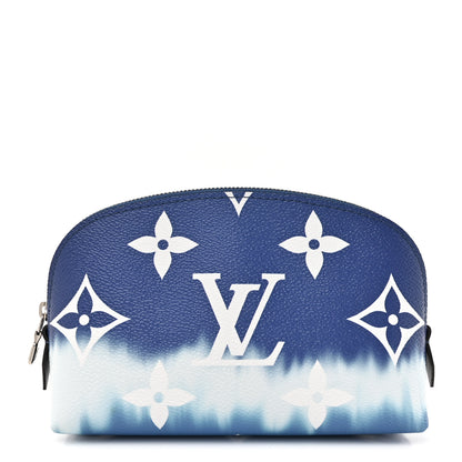 Louis Vuitton Monogram Giant Escale Cosmetic Pouch Blue 1 of 7