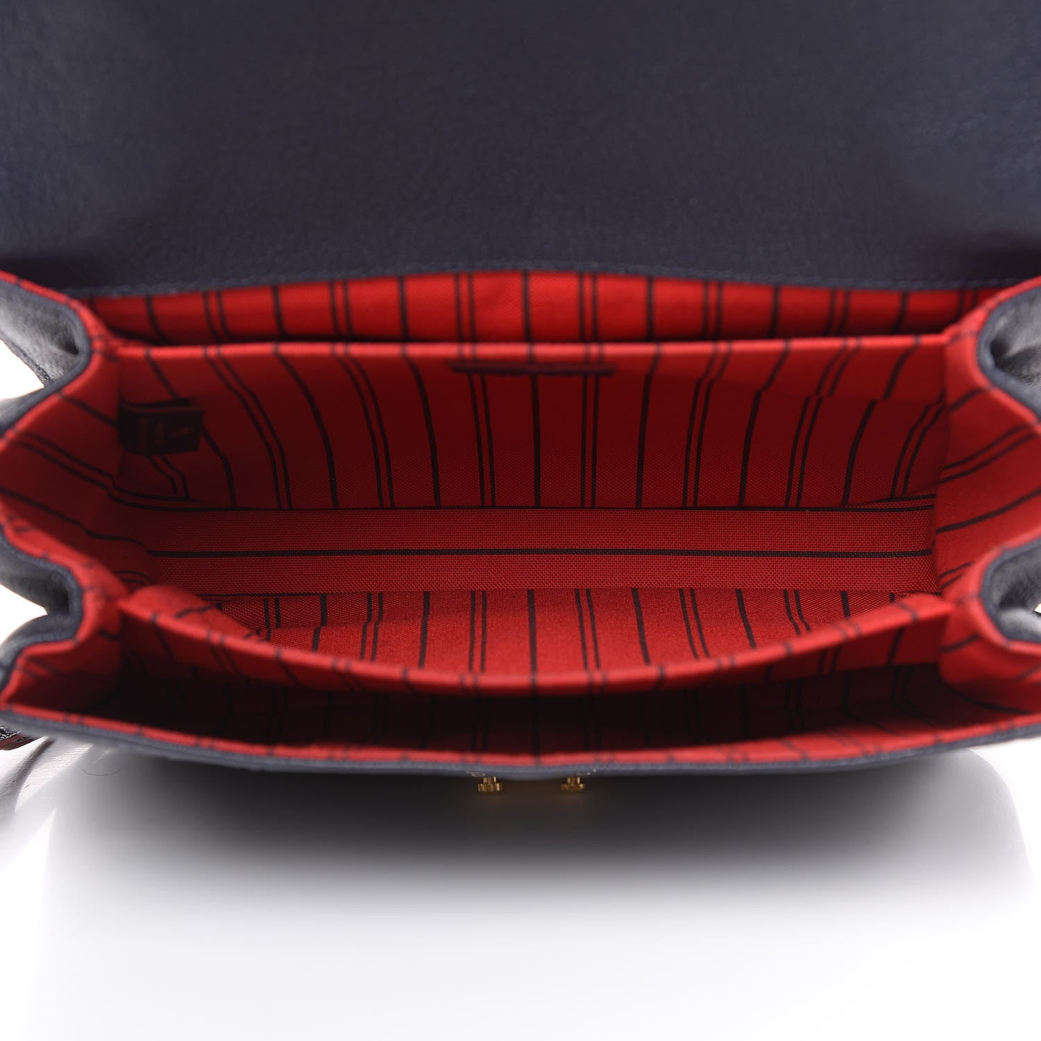 Louis Vuitton Empreinte Pochette Metis Marine Rouge 5 of 12