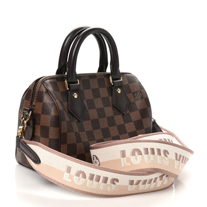 Louis Vuitton Damier Ebene Speedy Bandouliere 20 3 of 9