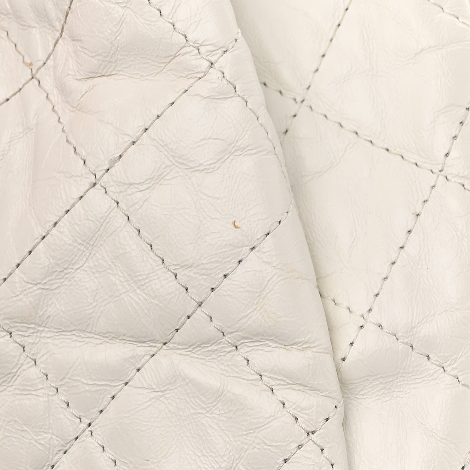 Chanel Aged Calfskin Quilted Gabrielle Backpack Black White 13 of 13