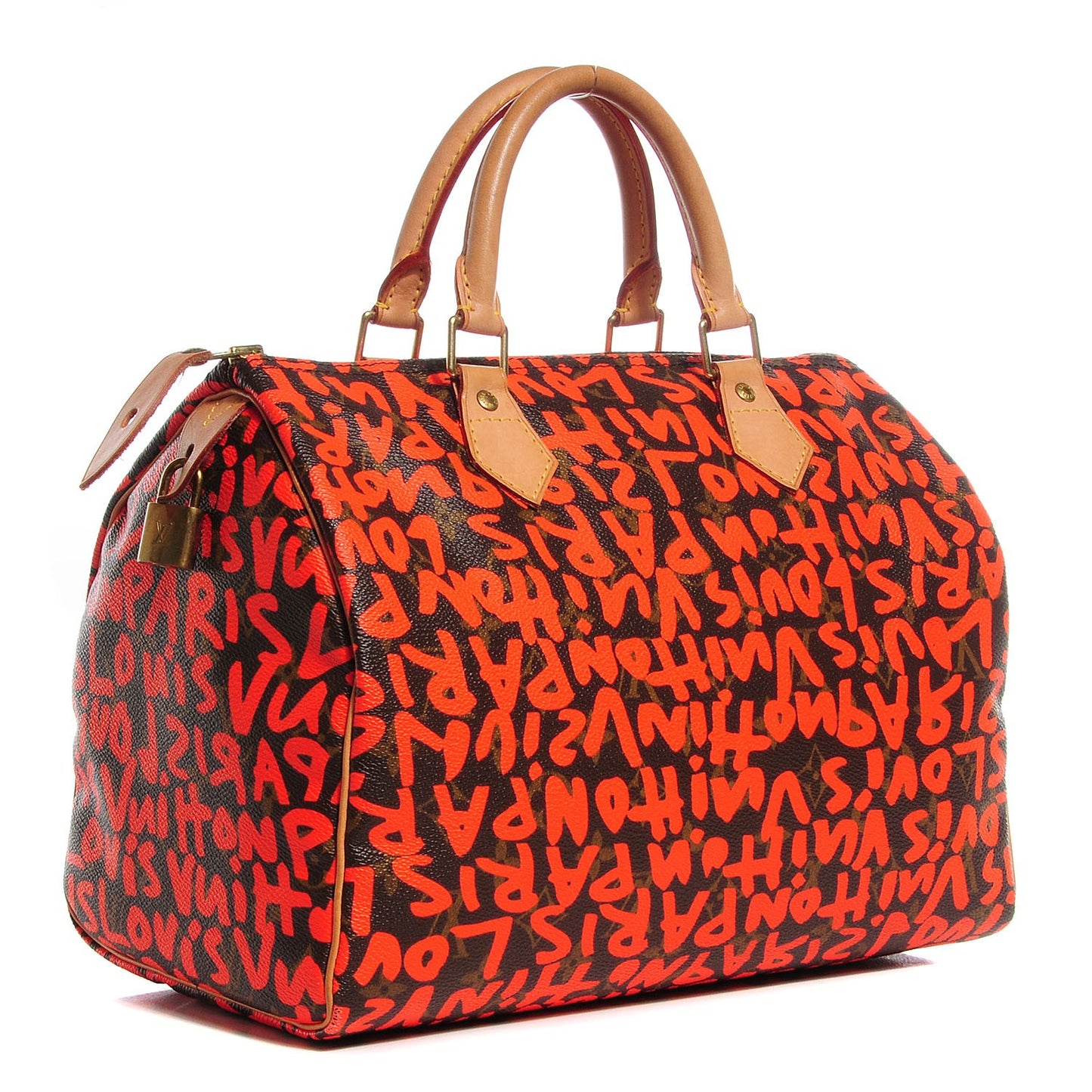 Monogram Graffiti Speedy 30 Orange
