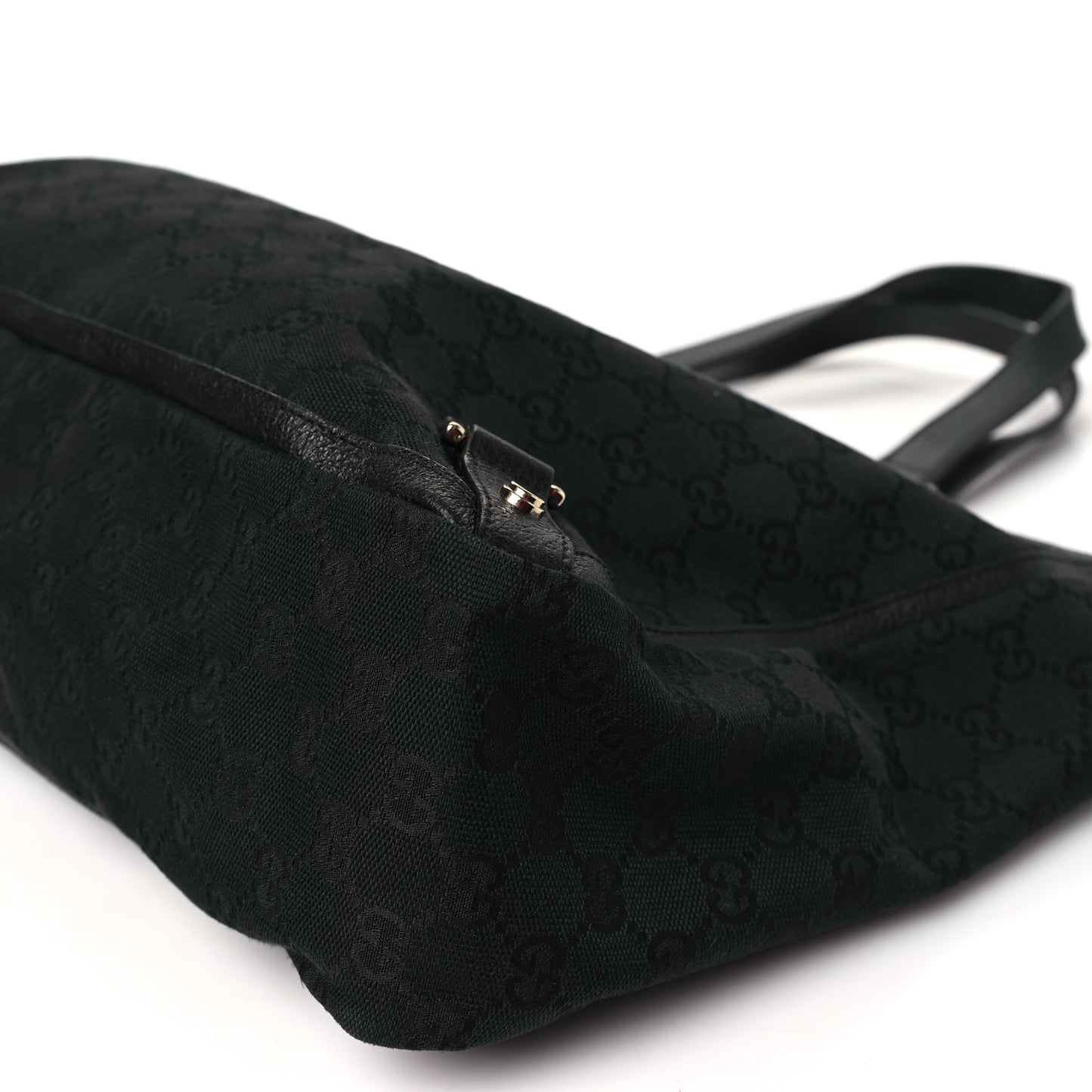 Monogram Large Abbey Tote Black