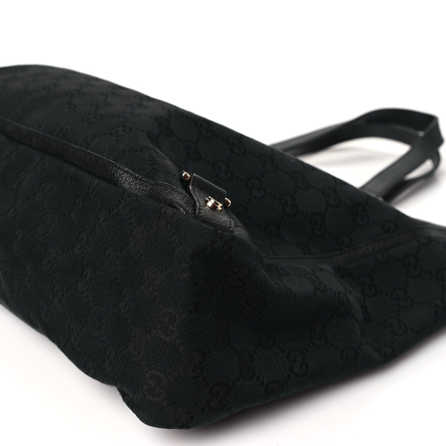 Gucci Monogram Large Abbey Tote Black 10 of 10