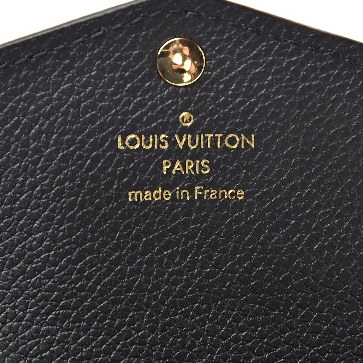 Louis Vuitton Empreinte Key Pouch Black 6 of 8