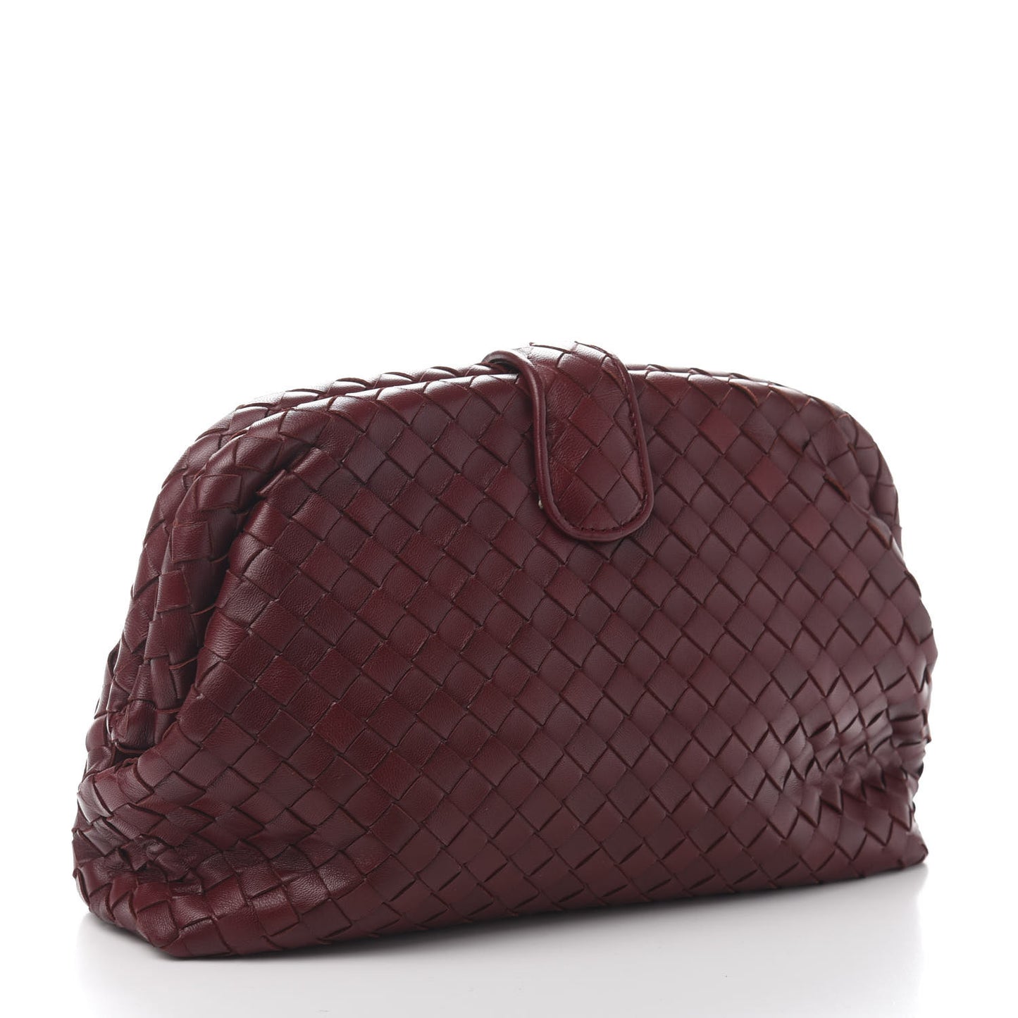Nappa Intrecciato The Lauren 1980 Clutch Gigolo Red