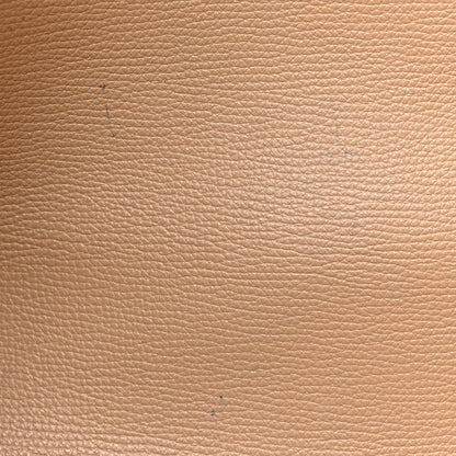 Burberry Grainy Calfskin Haymarket Check Medium Reversible Tote Camel 17 of 23