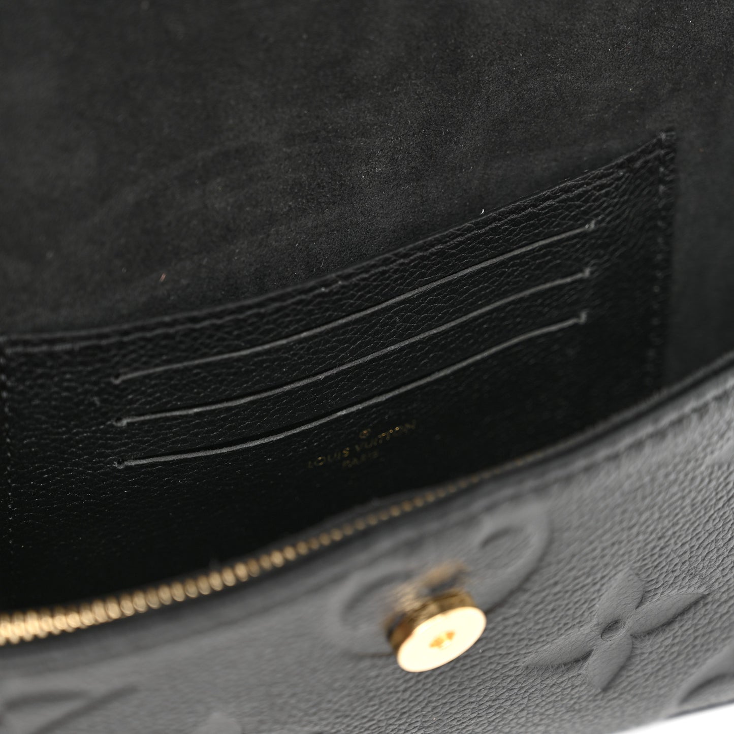Empreinte Monogram Giant Ivy Wallet On Chain Black