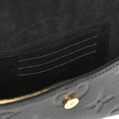 Louis Vuitton Empreinte Monogram Giant Ivy Wallet On Chain Black 10 of 12