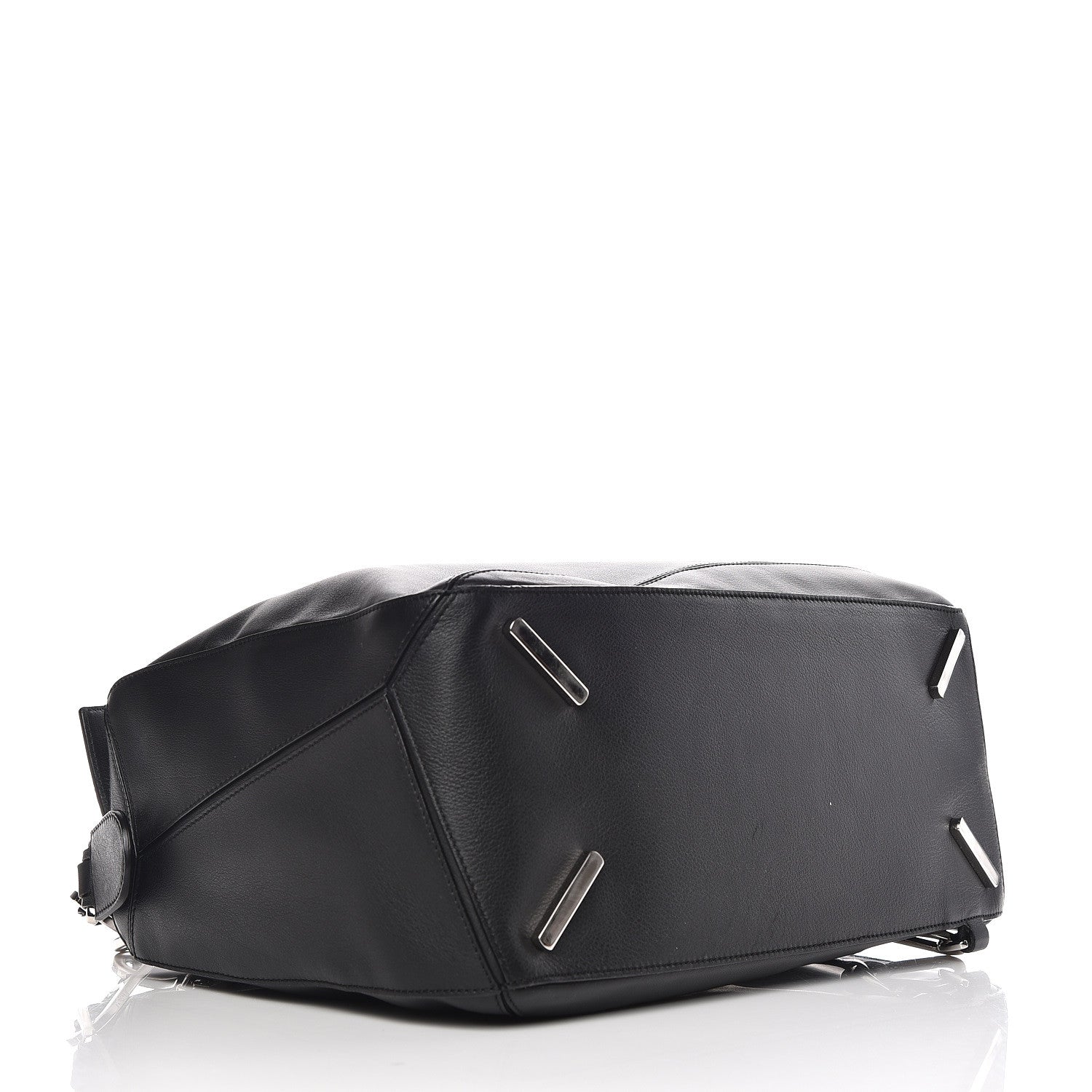 Loewe Calfskin Large Puzzle Bag Black 4 of 8