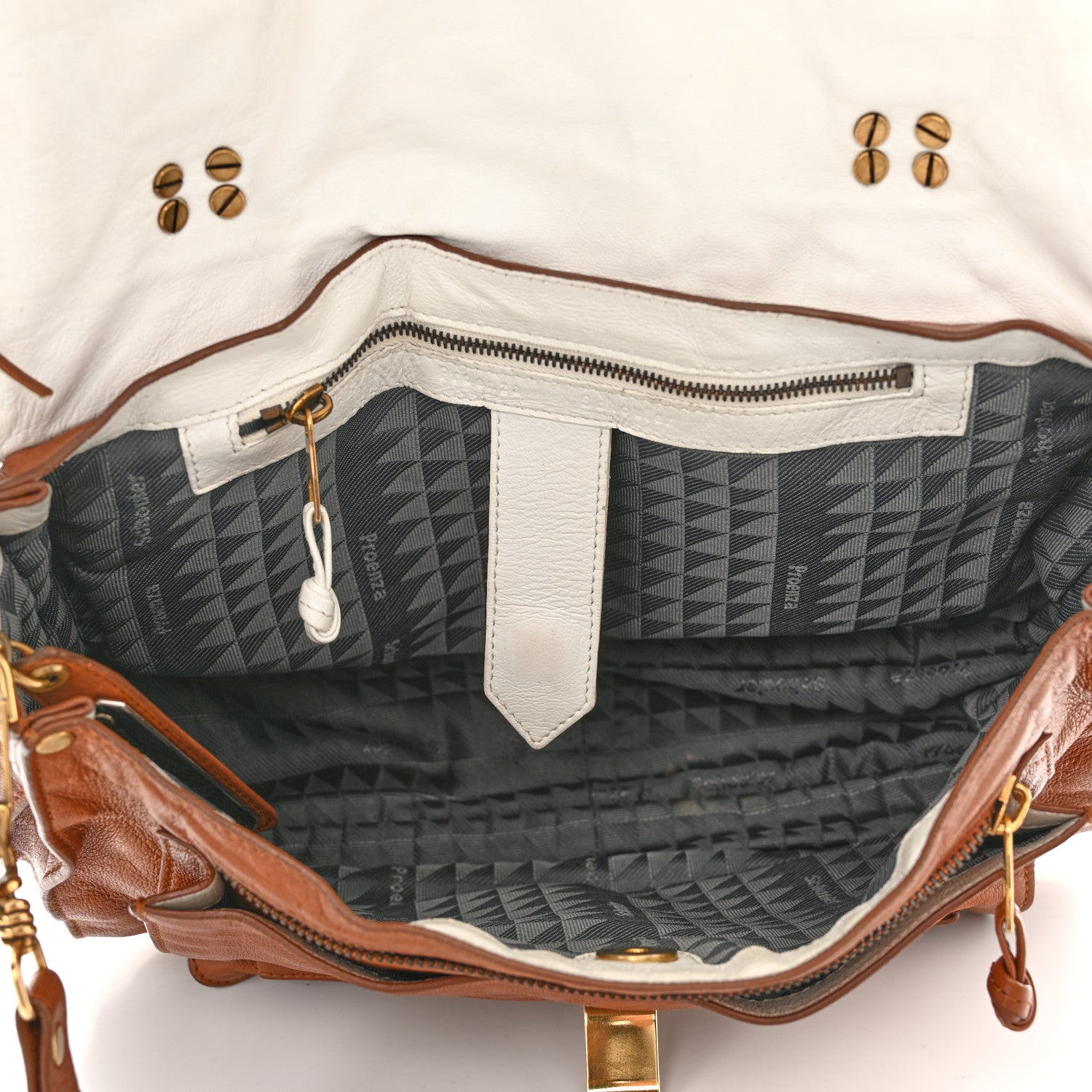 Proenza Schouler Lambskin Fringe PS1 Crossbody Pouch Dune 4 of 16