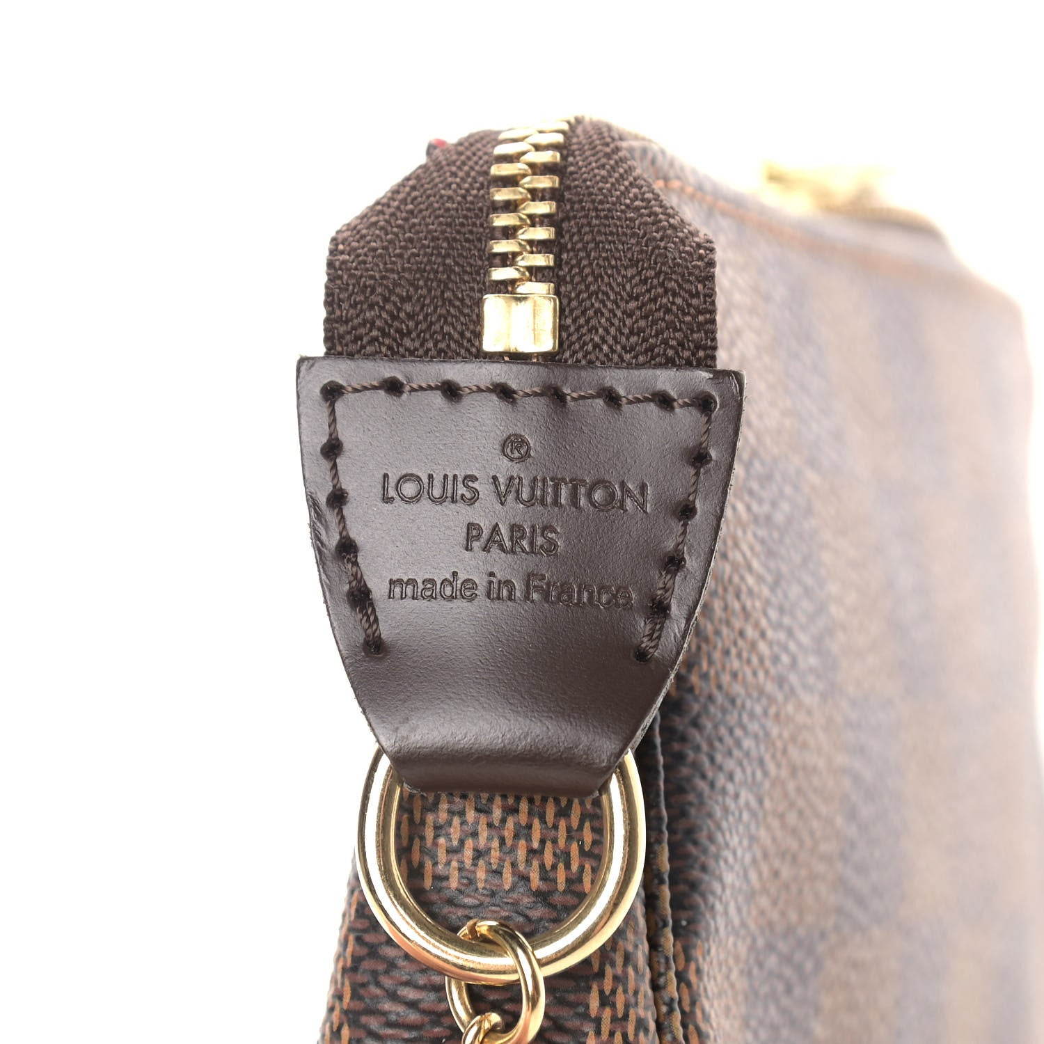 Louis Vuitton Damier Ebene Mini Pochette Accessories 6 of 9