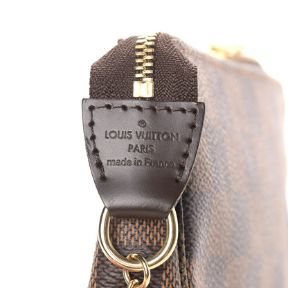 Louis Vuitton Damier Ebene Mini Pochette Accessories 6 of 9