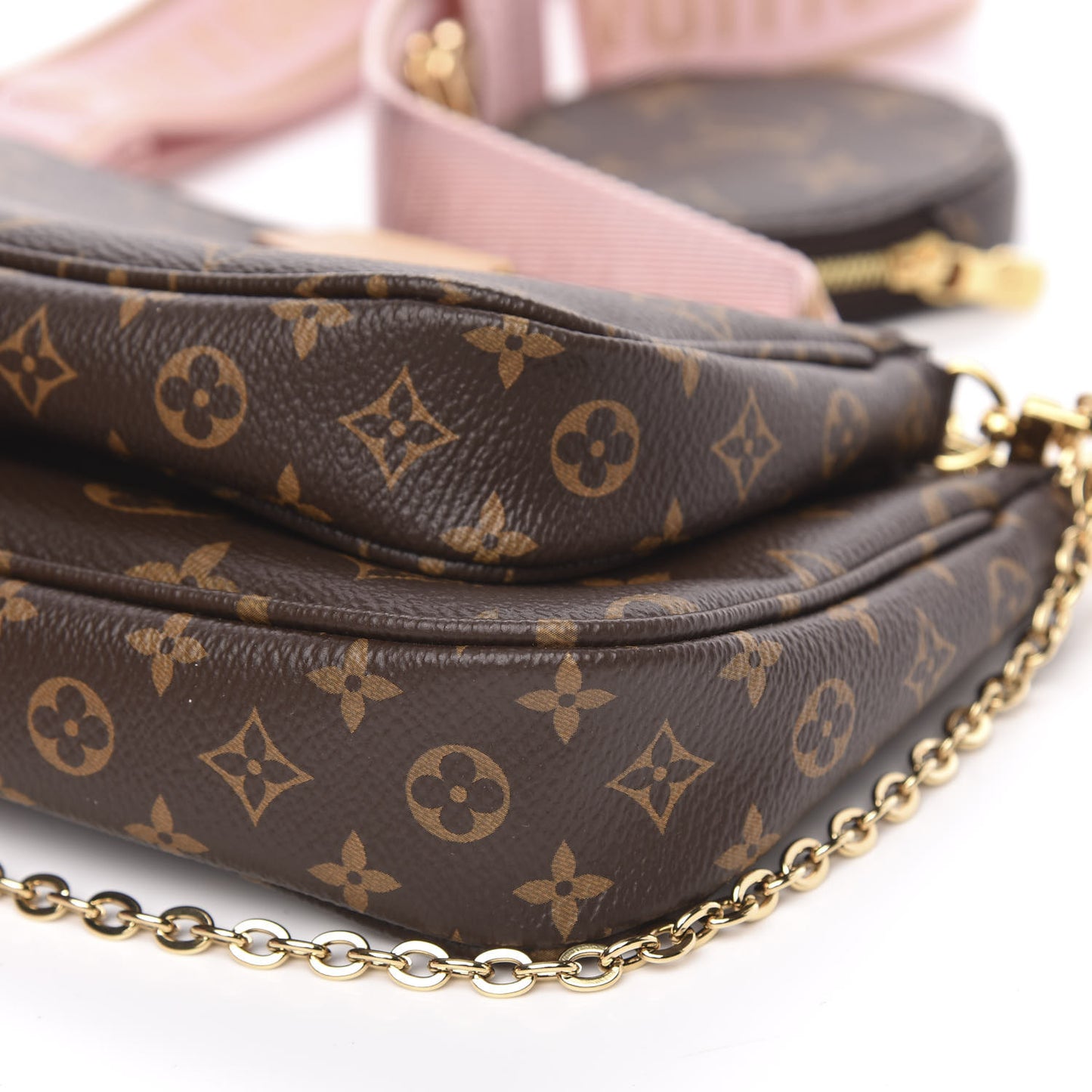 Monogram Multi Pochette Accessories Rose Clair