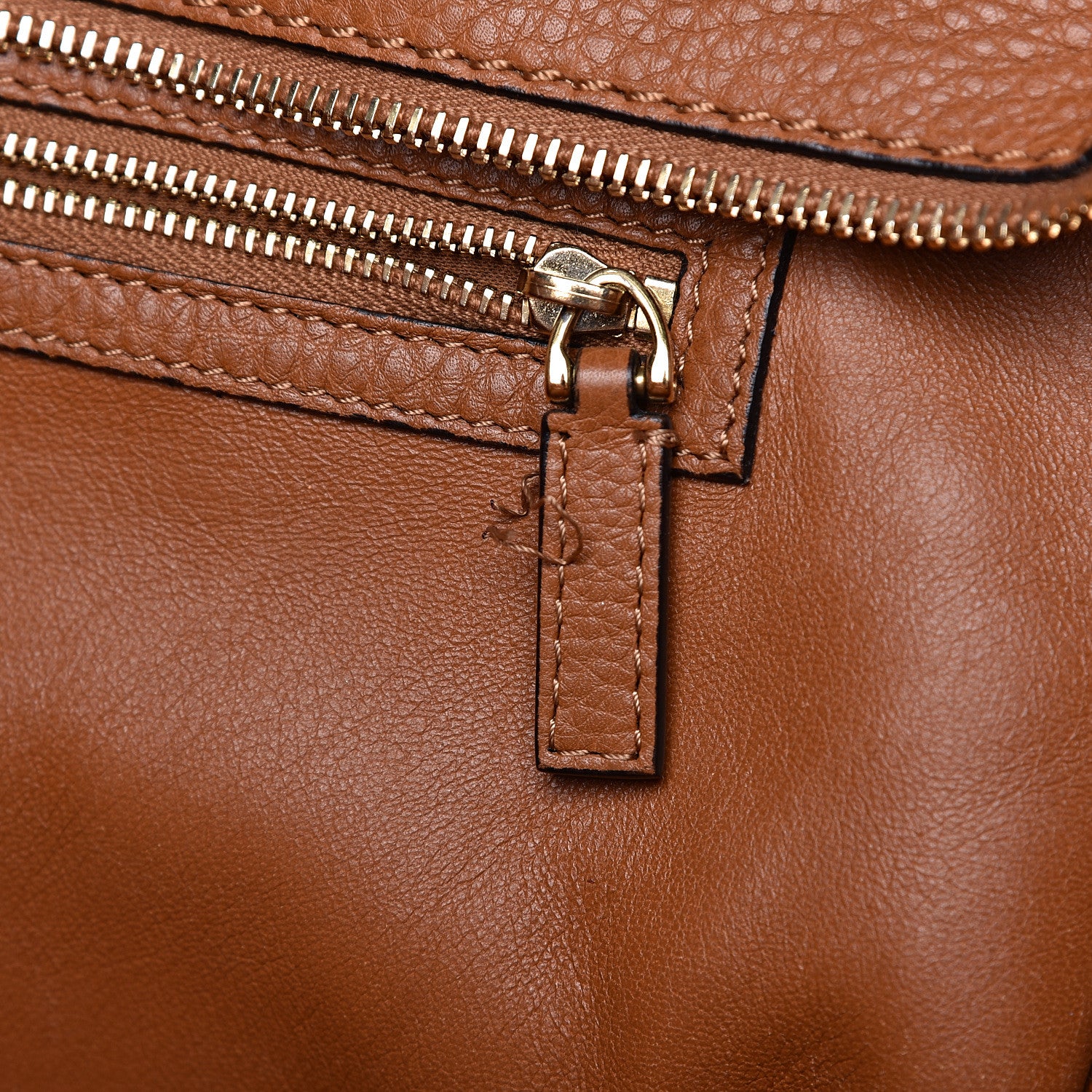 Valentino Garavani Grained Calfskin To Be Cool Tote Tan 12 of 17