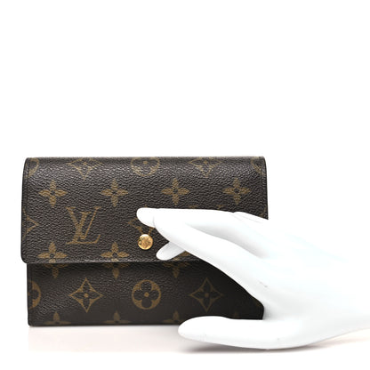 Louis Vuitton Monogram Porte Tresor Etui Papiers Wallet 2 of 8