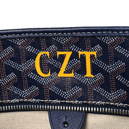 Goyard Goyardine Artois MM Navy 10 of 10