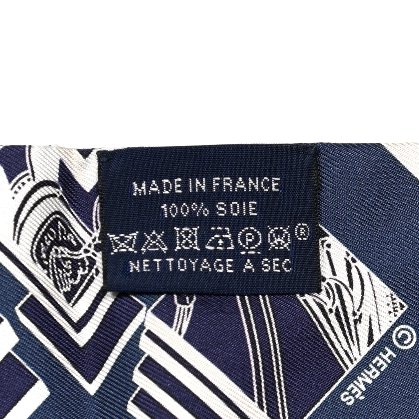 Silk Springs Springs Twilly Marine Creme Petrole