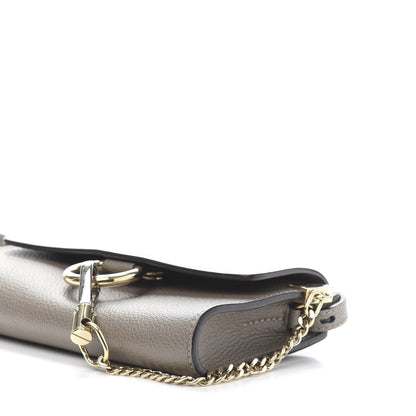 Chloe Calfskin Mini Faye Shoulder Bag Motty Grey 9 of 12