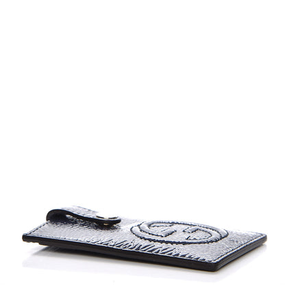 Gucci Patent Soho Card Case Uniform Blue 4 of 5