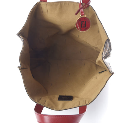 Fendi Zucca Special Shopping Tote Tobacco Granada 5 of 10