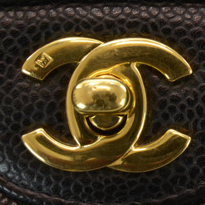 Chanel Caviar Quilted Medium Double Flap Black 5 of 9