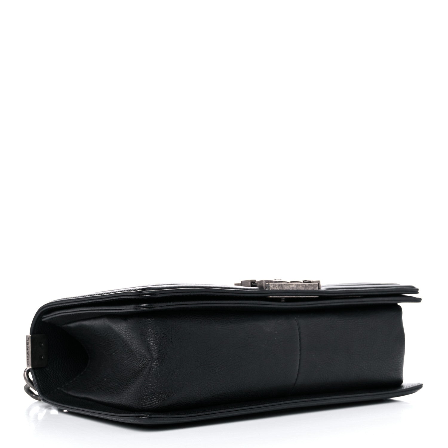 Chanel Calfskin Quilted Medium Boy Flap Black 4 of 14