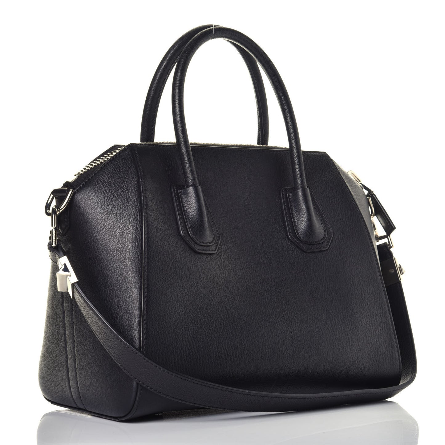 Sugar Goatskin Small Antigona Black