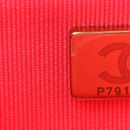 Chanel Caviar Quilted Wallet on Chain WOC Fuchsia 8 of 12