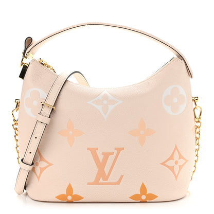 Louis Vuitton Empreinte Monogram Giant By The Pool Marshmallow Hobo Cream Saffron 1 of 9
