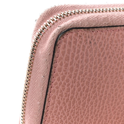 Gucci Dollar Calfskin Medium GG Zip Around Wallet Soft Pink 14 of 23