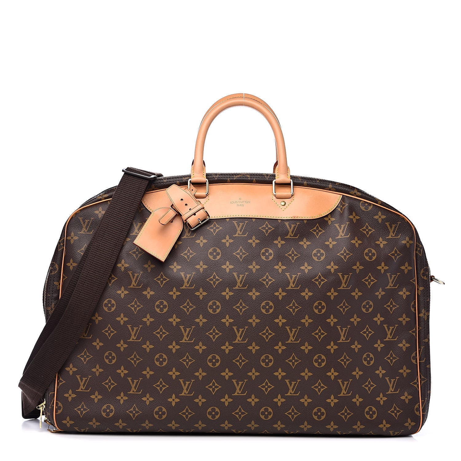 Louis Vuitton Monogram Alize 2 Compartment Luggage Travel Bag 1 of 13