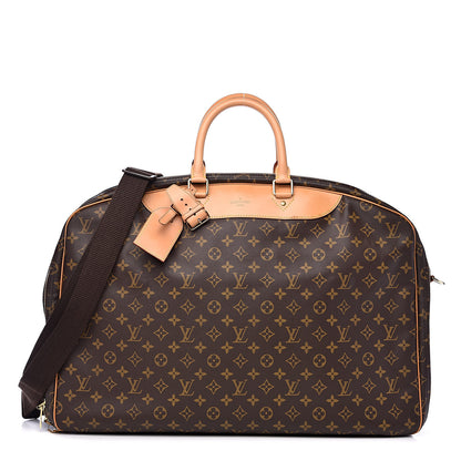 Louis Vuitton Monogram Alize 2 Compartment Luggage Travel Bag 1 of 13