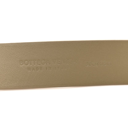 Bottega Veneta Calfskin Triangle Belt  90 36 Travertine 5 of 7