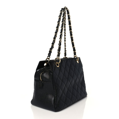 Chanel Caviar Quilted Petit Timeless Tote PTT Black 4 of 11