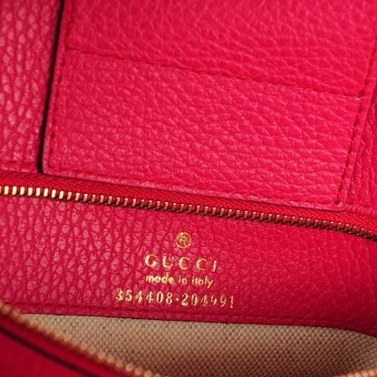 Gucci Dollar Calfskin Small Swing Tote Blossom 6 of 6