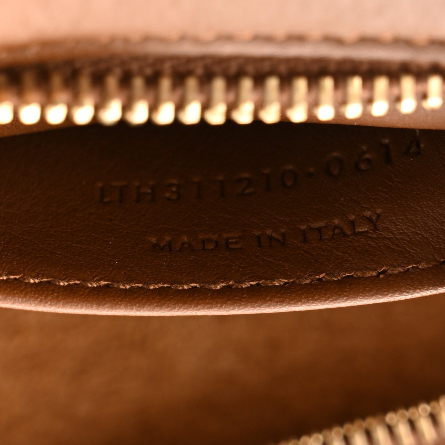 Calfskin Small Classic Y Cabas Cognac
