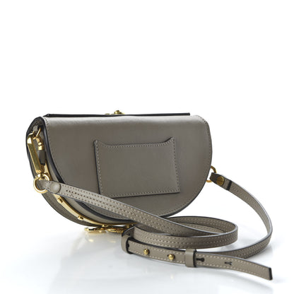 Chloe Calfskin Small Nile Bracelet Minaudiere Bag Motty Grey 3 of 9