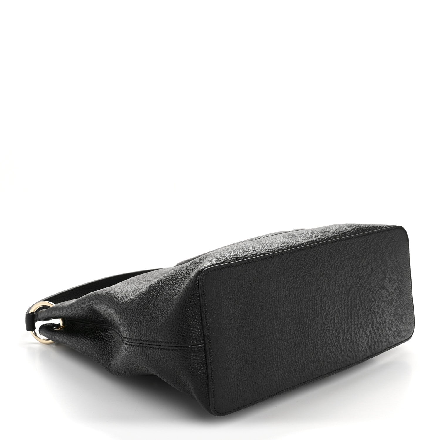 Gucci Pebbled Calfskin Large Soho Hobo Black 4 of 12