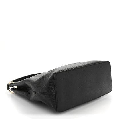 Gucci Pebbled Calfskin Large Soho Hobo Black 4 of 12