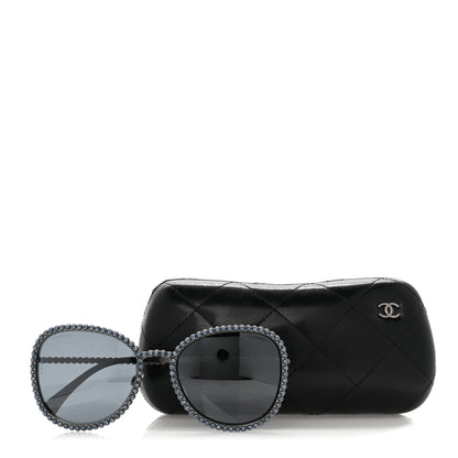 Chanel Beaded Sunglasses 71337 Black 8 of 8