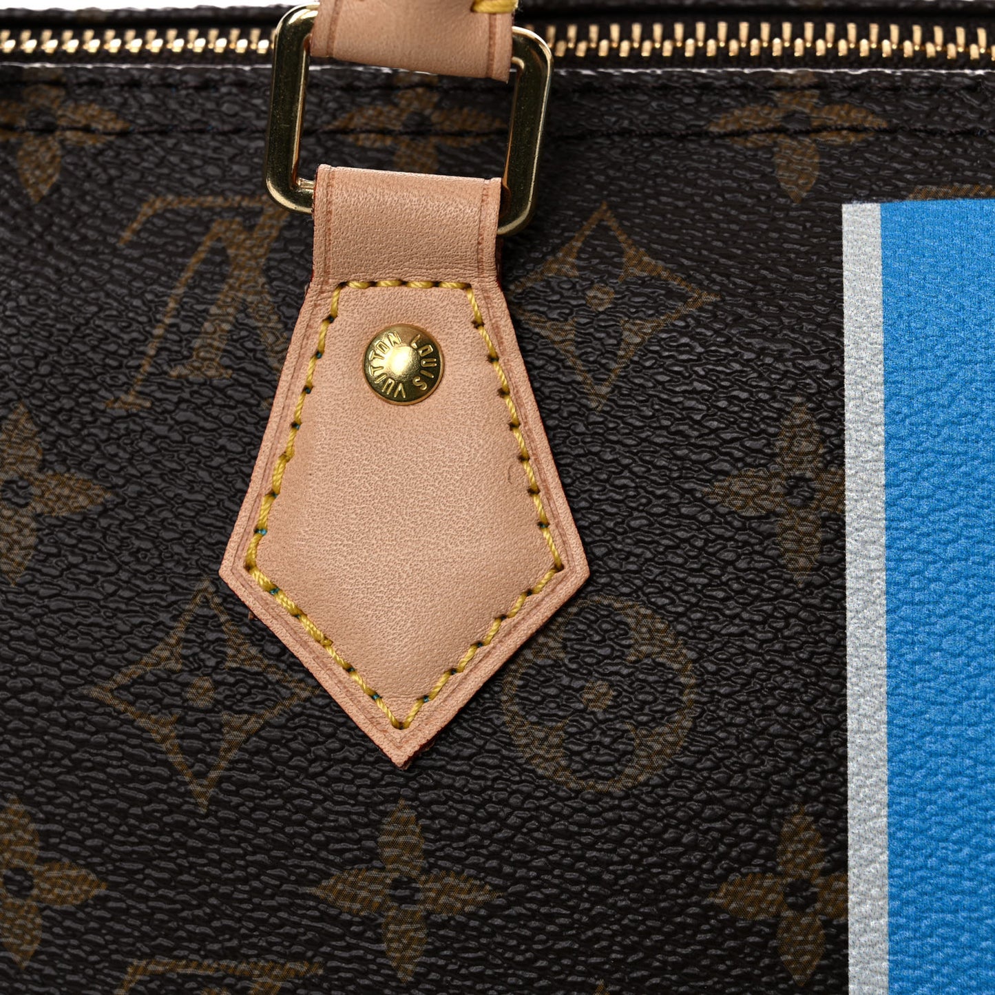 Monogram My LV Heritage Speedy 40 Blue White