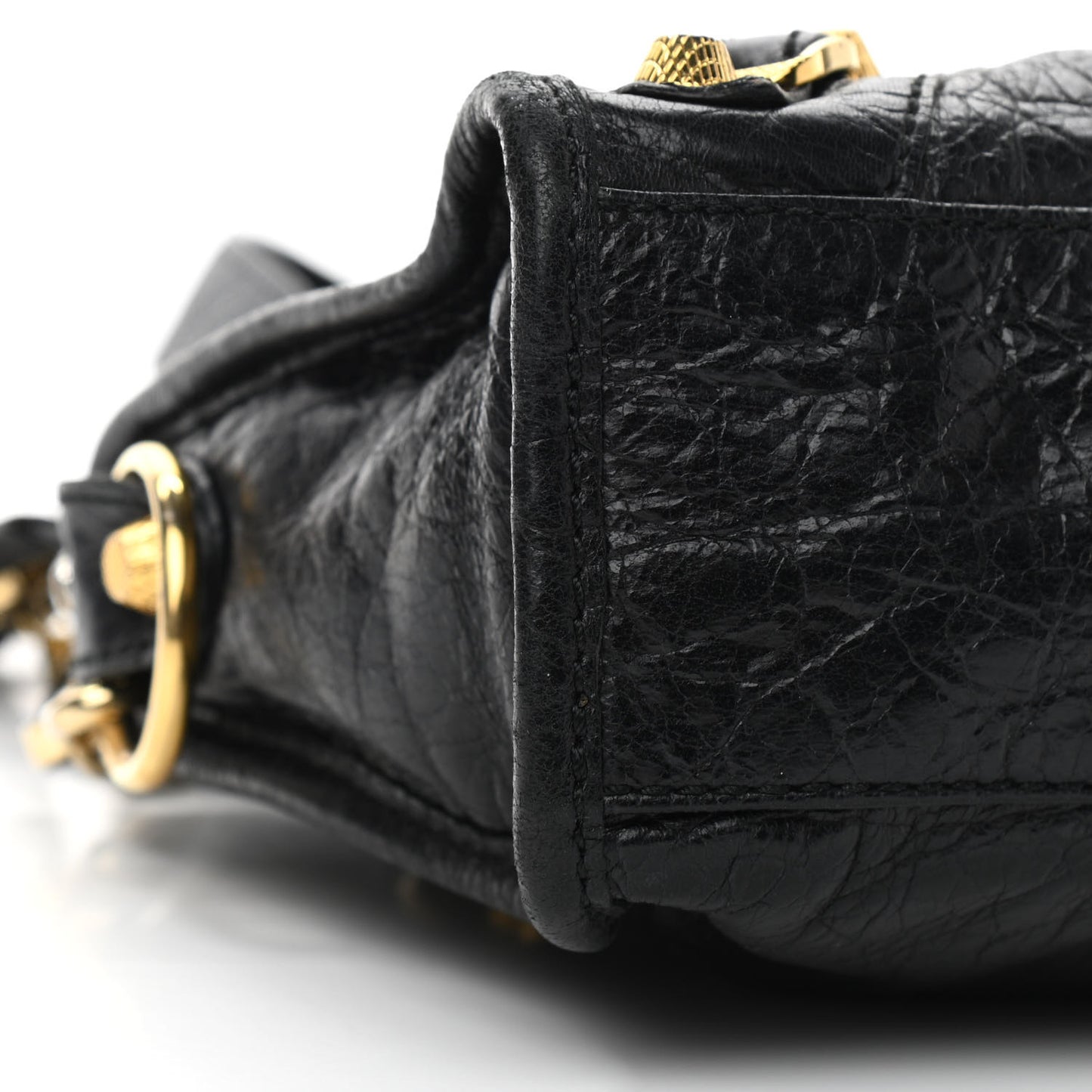 Agneau Giant 12 Gold Hardware Mini City Black