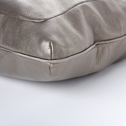 Marc Jacobs MARC BY Calfskin Metallic Tote Silver 9 of 9